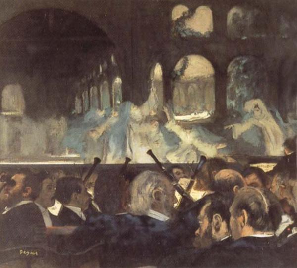 Edgar Degas The Ballet from Robert le Diable